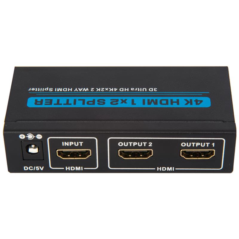 V1.4 2 порта HDMI 1x2 Splitter 3D Ultra HD 4Kx2K / 30 Гц