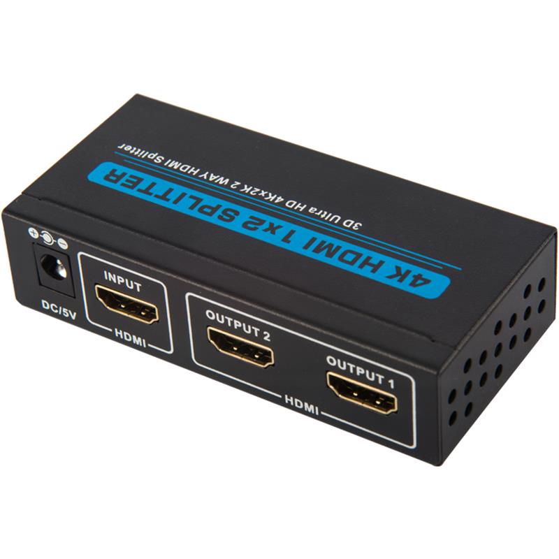 V1.4 2 порта HDMI 1x2 Splitter 3D Ultra HD 4Kx2K / 30 Гц