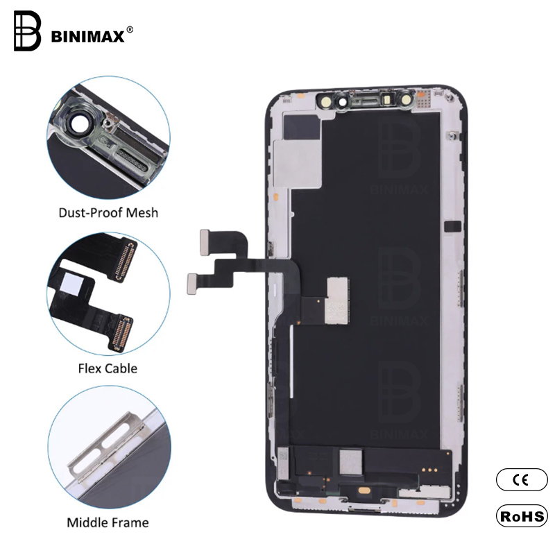 BINIMAX фондовый мобильный телефон lcd для ip XS