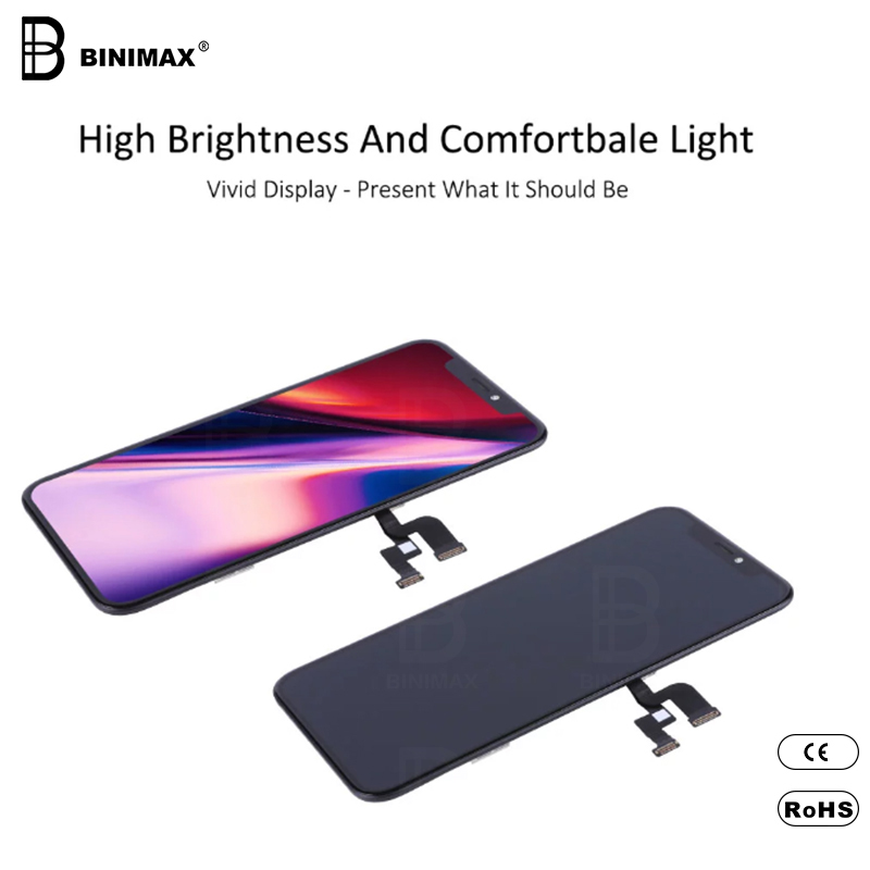 BINIMAX фондовый мобильный телефон lcd для ip XS