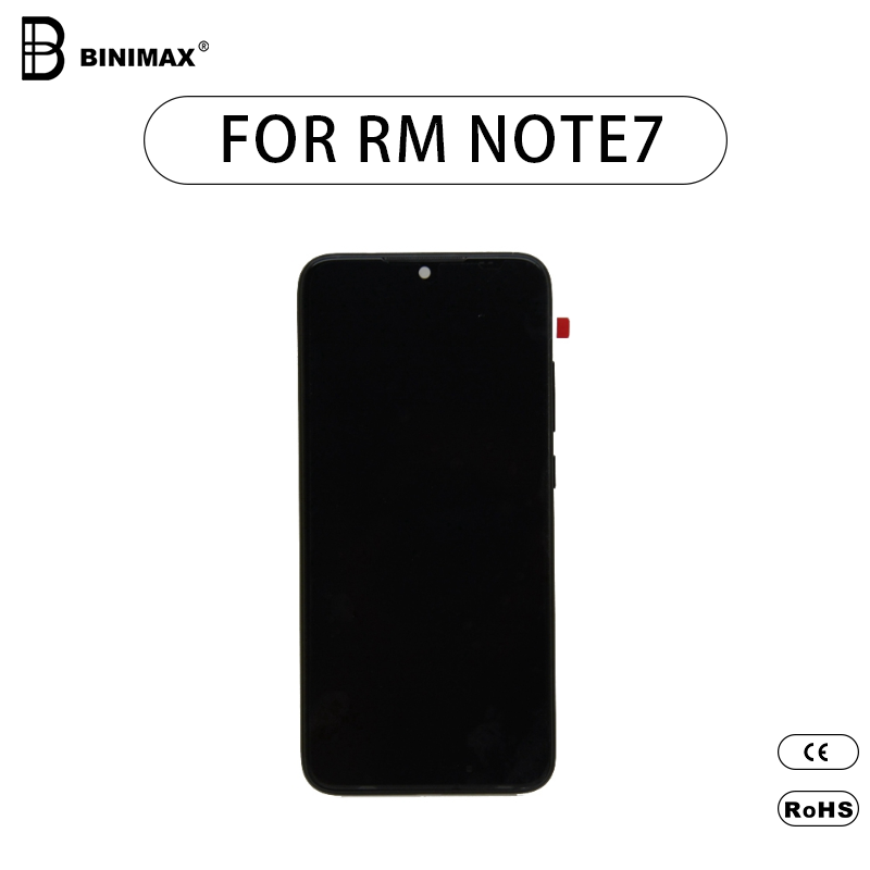 мобильный жидкокристаллический экран BINIMAX для ремонта экрана мобильного телефона, используется для redmi note 7