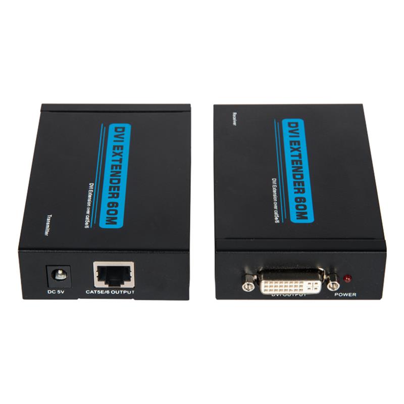 V1.3 1080P DVI Extender для одиночного cat5e / 6 до 60 м