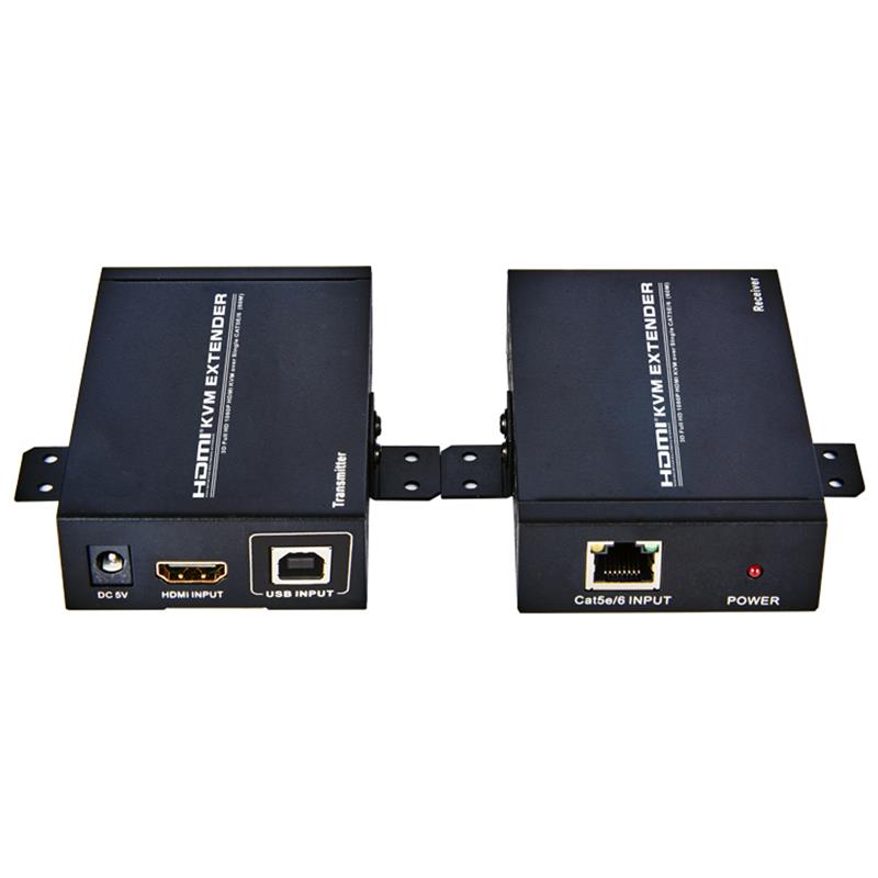 HDMI KVM Extender 60 м над одиночным cat5e / 6 с поддержкой Full HD 1080P