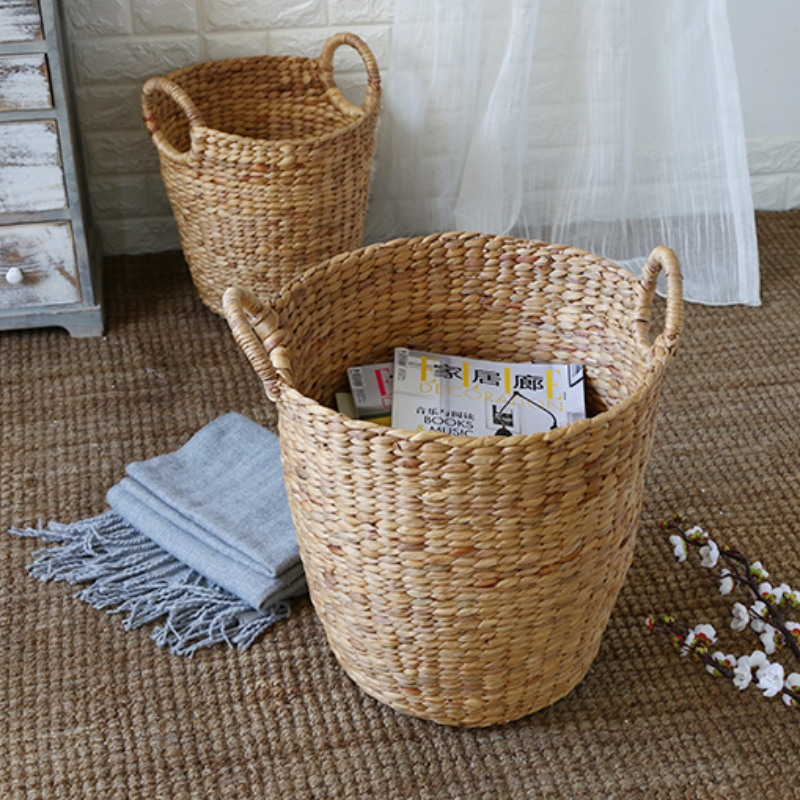 Корзина для хранения соломенной белья