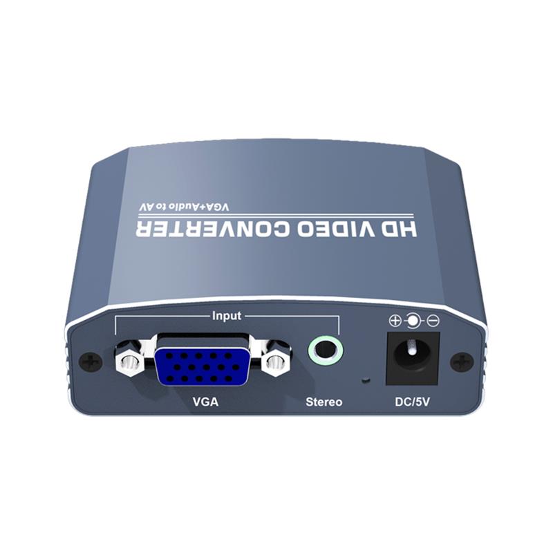 VGA + стерео аудио в AV Converter поддерживает 1080P