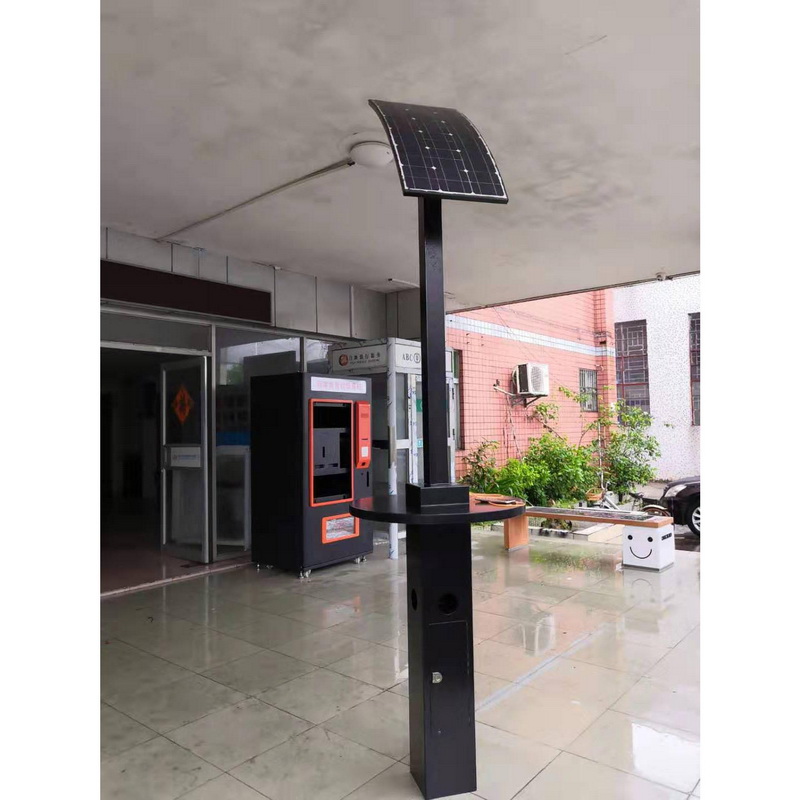Высококачественная солнечная панель вертикальная уличная зарядная станция для мобильных устройств