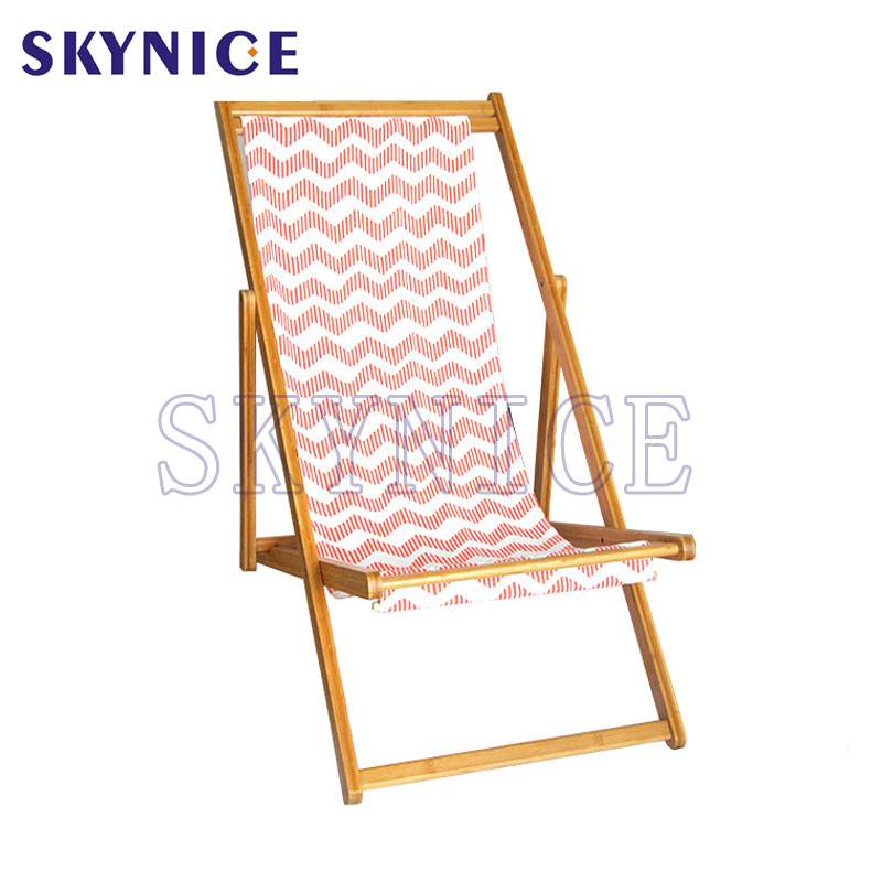 Outdoor Canvas Recline Sling Garden Paito Beach Chairs