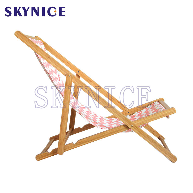 Outdoor Canvas Recline Sling Garden Paito Beach Chairs