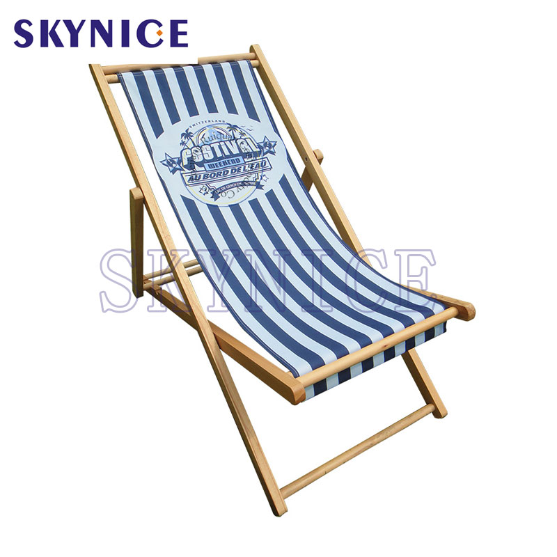 заказ дома отдыха регулируемый деревянный складной пляжный кресло