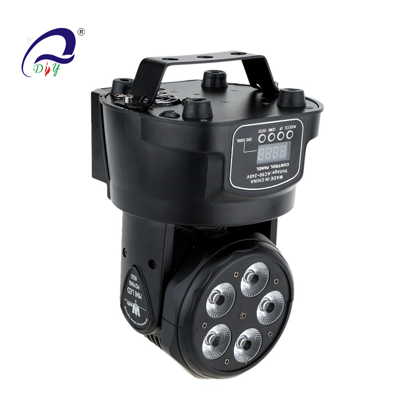PL - 12 5 * 15W RGBWA LED мини - переносная лампа для мытья головы