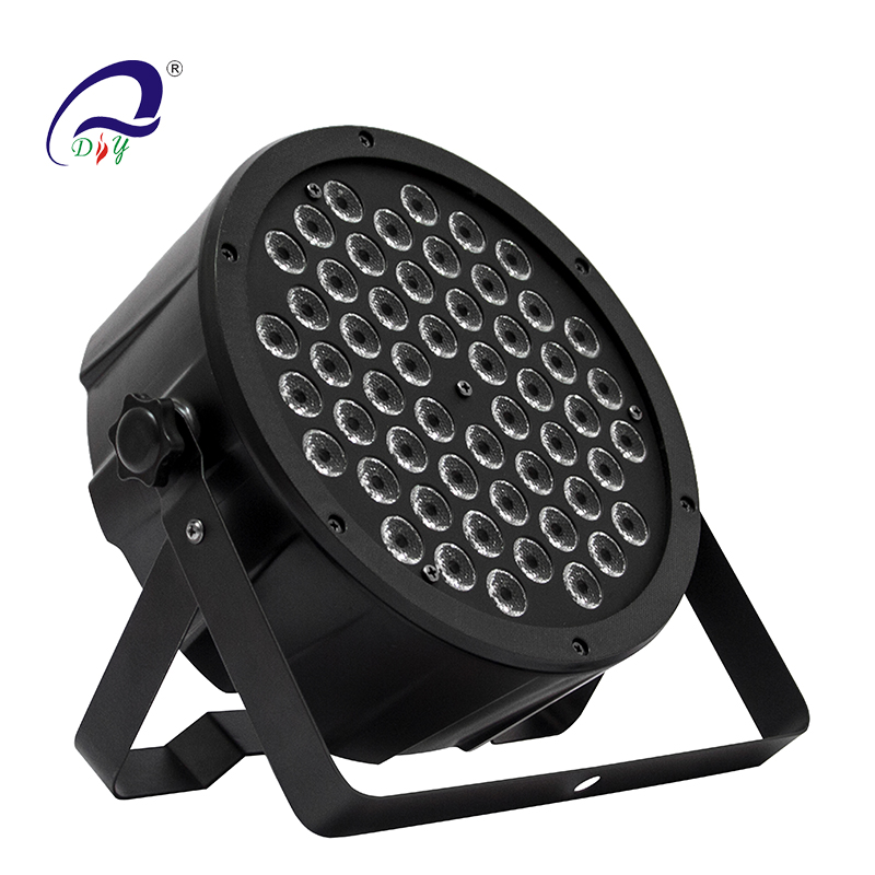 PL100II 54 * 1W LED Par лампы, пластиковые коробки для свадьбы DJ