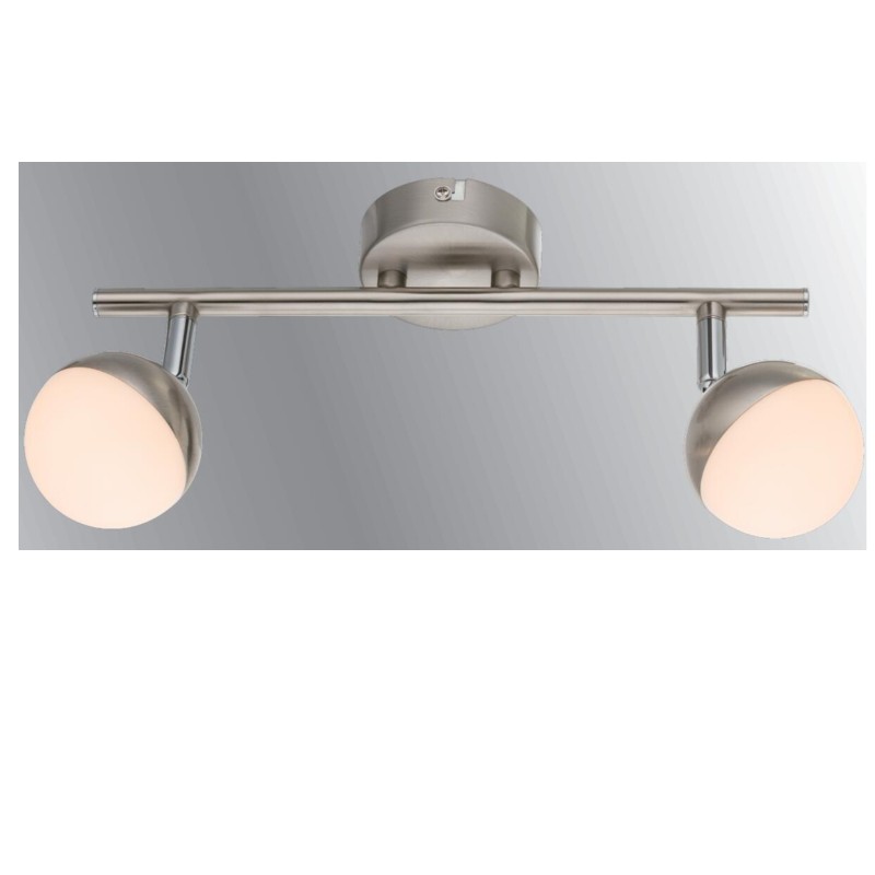 Высоковольтный светодиодный прожектор-2, с полусферным пластиковым плафоном