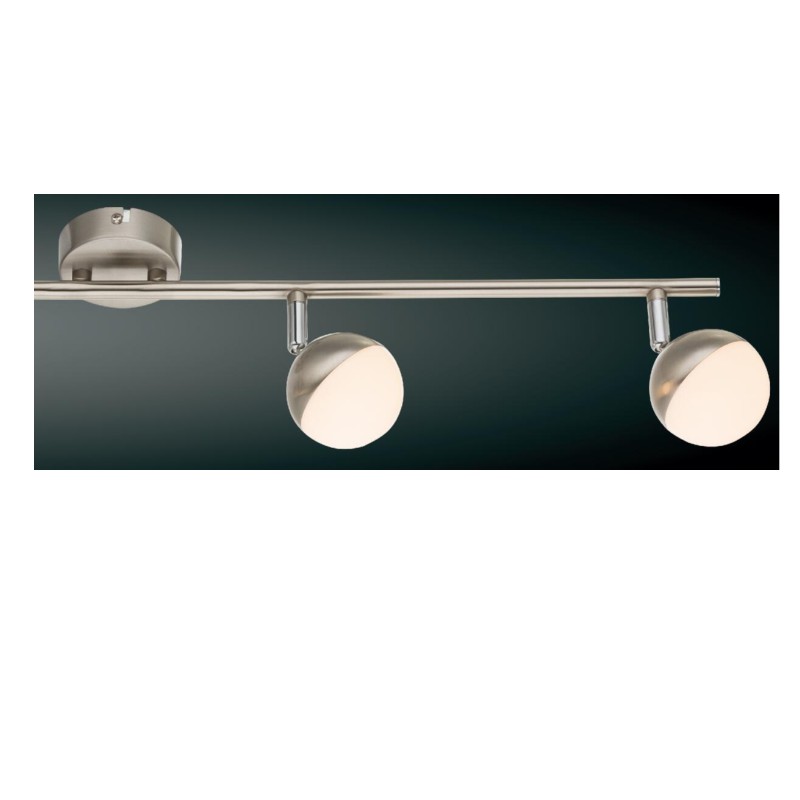 Высоковольтный светодиодный прожектор-4, с полусферным пластиковым плафоном