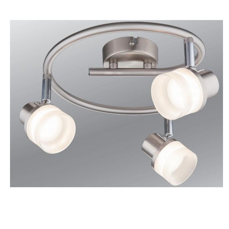 Светодиодный прожектор высоковольтный-3, с цилиндрическим пластиковым плафоном