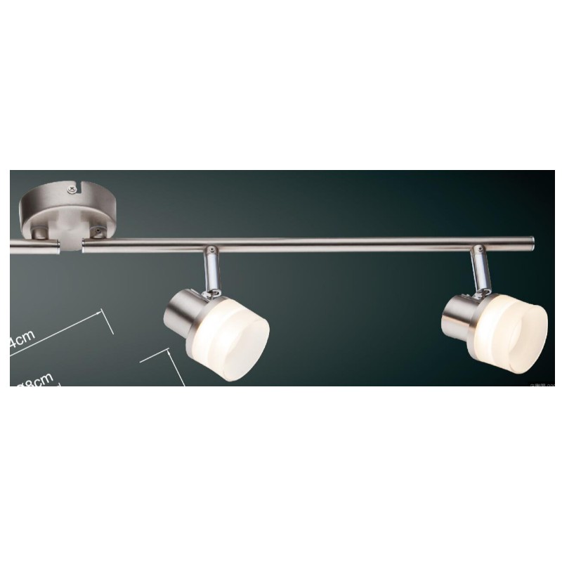 Светодиодный прожектор высоковольтный-4, с цилиндрической пластиковой крышкой