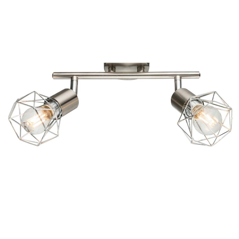 Точечный светильник-2 с металлическим сетчатым плафоном