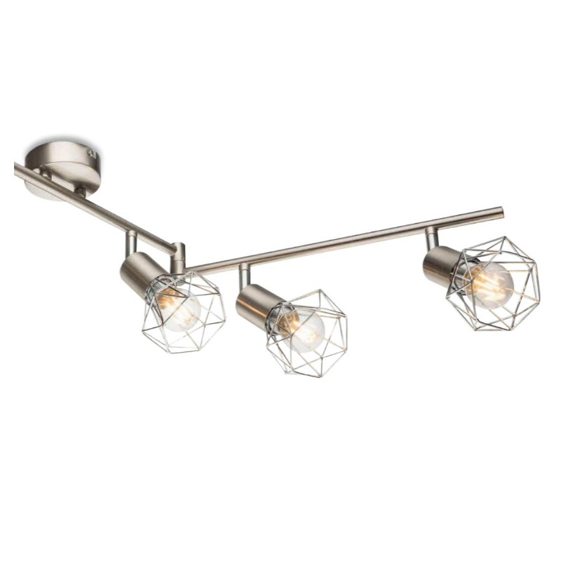 Точечный светильник-6 с металлическим сетчатым плафоном