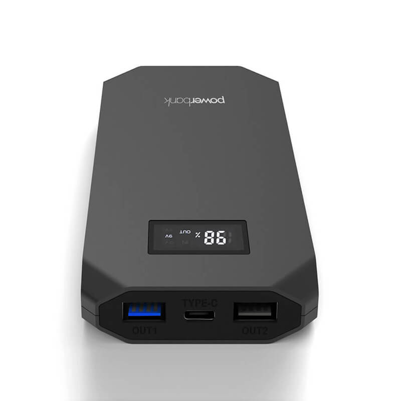 Группа быстрого заряда QC PD3.0 при 10000 ма, все смартфоны оснащены жидкокристаллическим дисплеем