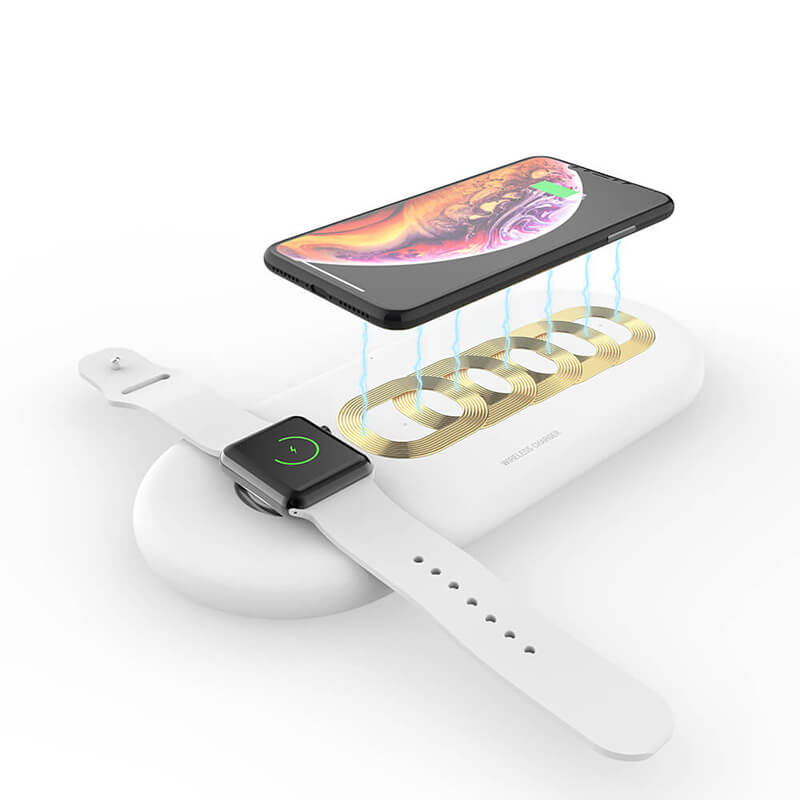 Беспроводная зарядная станция 3 в 1 (для iPhone, Airpods и Apple Watch)