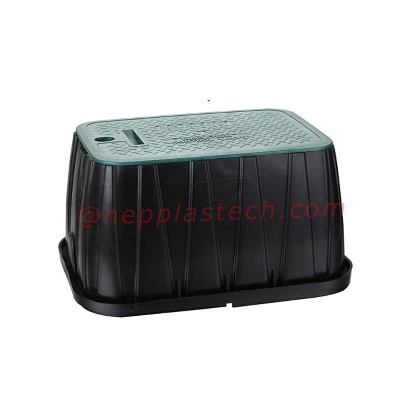 ландшафтная солнечная система автоматического полива 6 10 12 дюймов пластиковый клапан и коробка счетчик воды