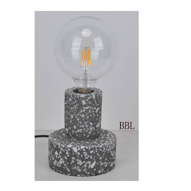 Круглый стол из натурального бетона Mosaci