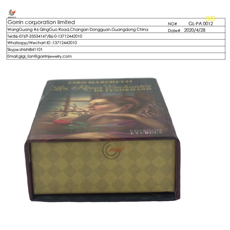 Подарочные коробки для парфюмерии GL-PA0012