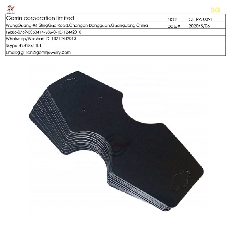 карточка ожерелья GL - PA0091