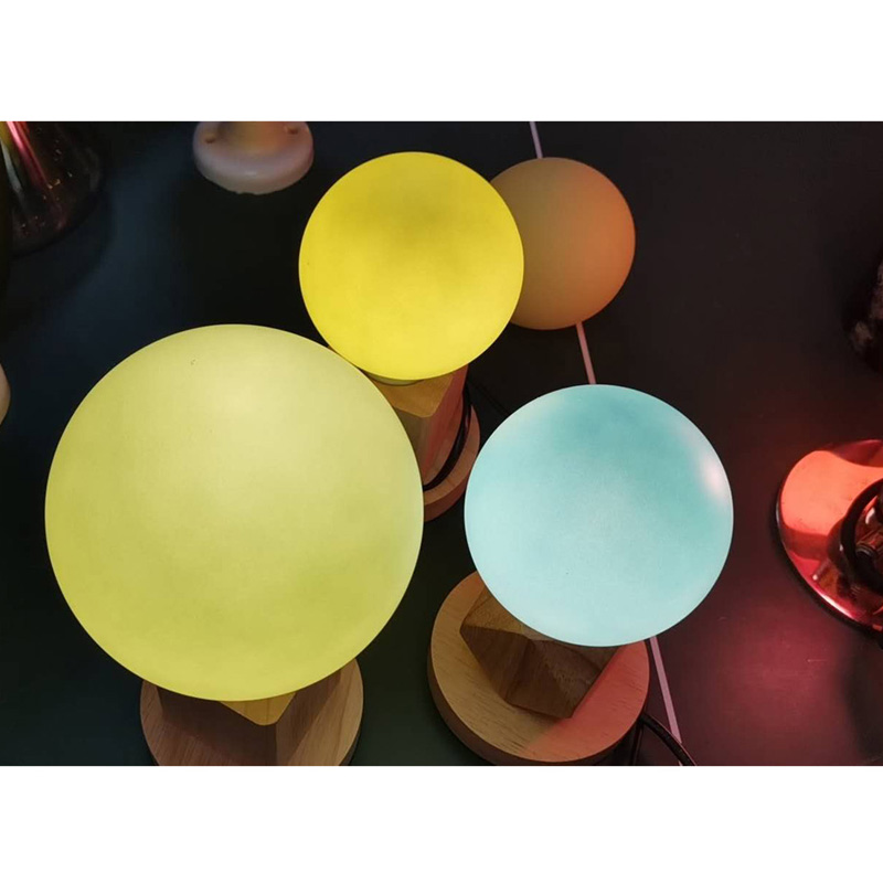 высококачественная цветная лампа macaron deco led