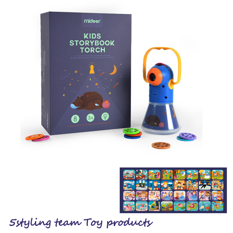 Mideer Milu детский многофункциональный сюжетный проектор три в одной звезде спальный свет ночник светящаяся игрушка