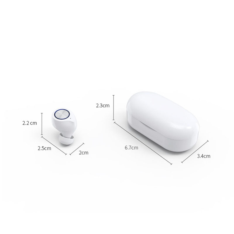 TWS Bluetooth-наушники TW60 HD Качество звука Мини-дизайн Сенсорная операция
