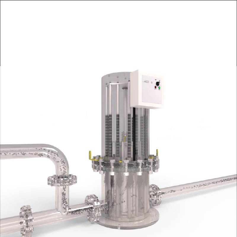 В корпусе Сепараторы Защитное оборудование Установка фланцев под давлением