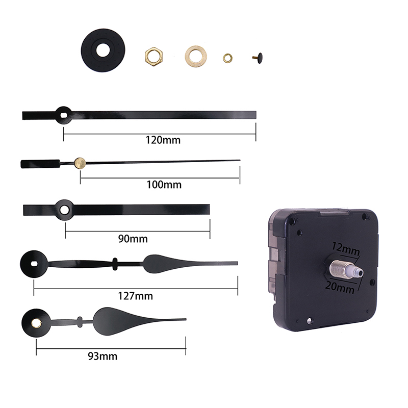 20 мм кварцевые часы и HR9865 HR 2057 часовой стрелка