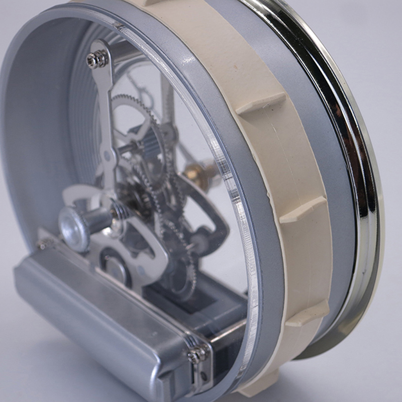 97MM серебряный каркас настольные часы вставка