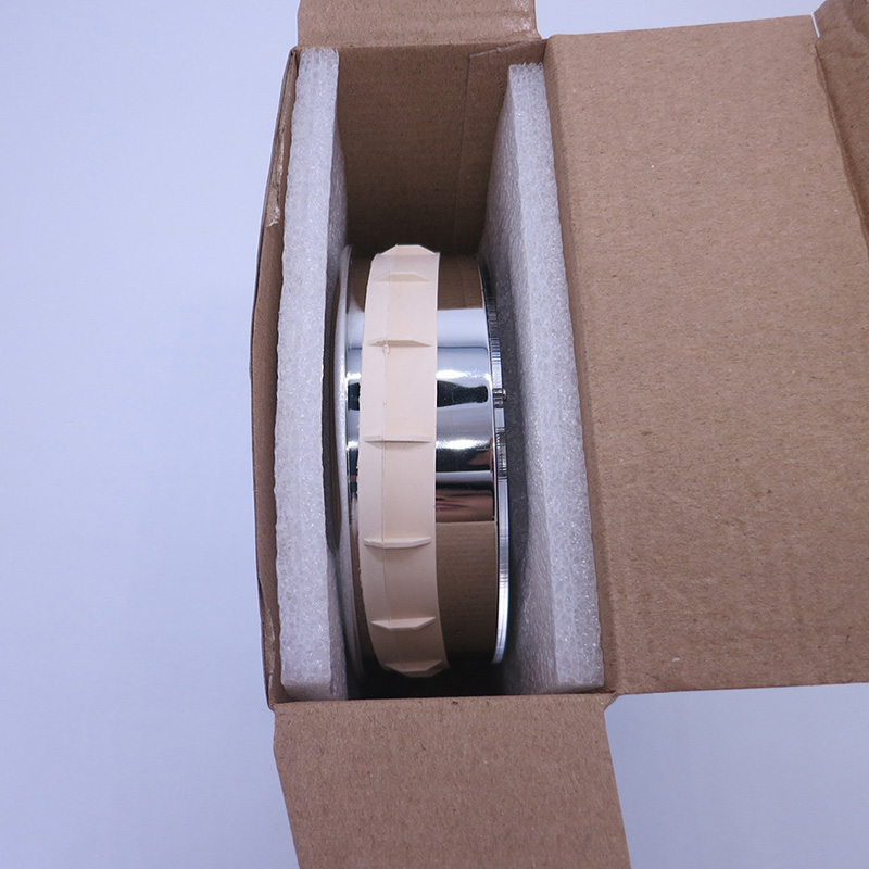 роскошный серебряный диаметр 133 мм металлические часы