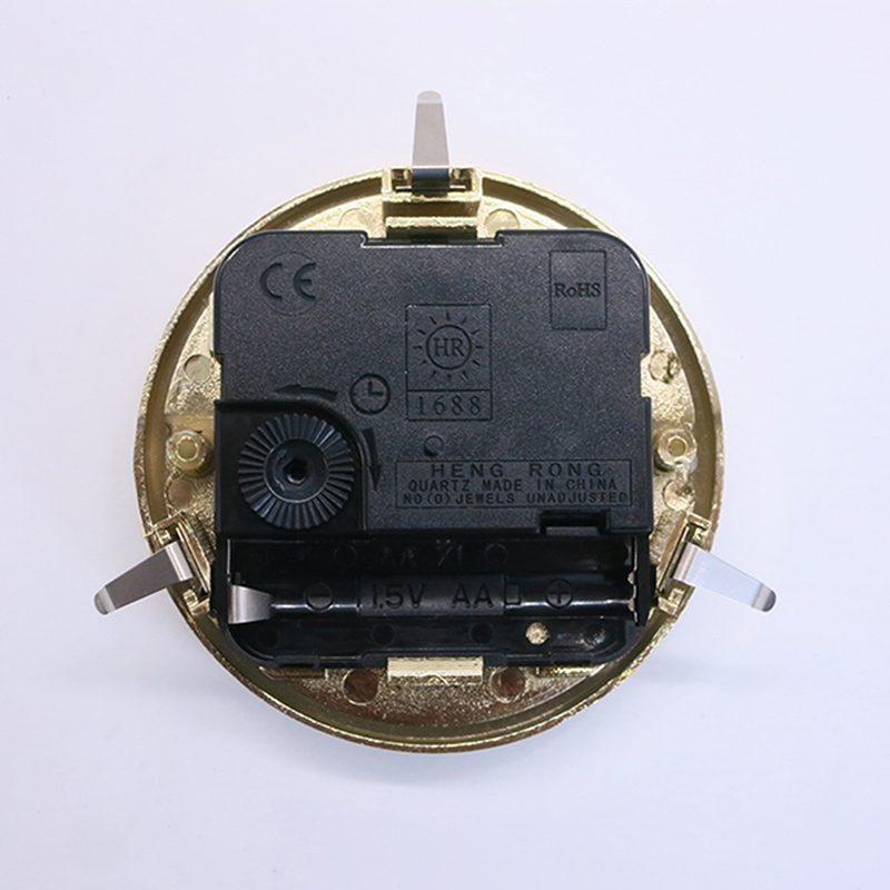 диаметр 75мм золотая настенная вставка для часов