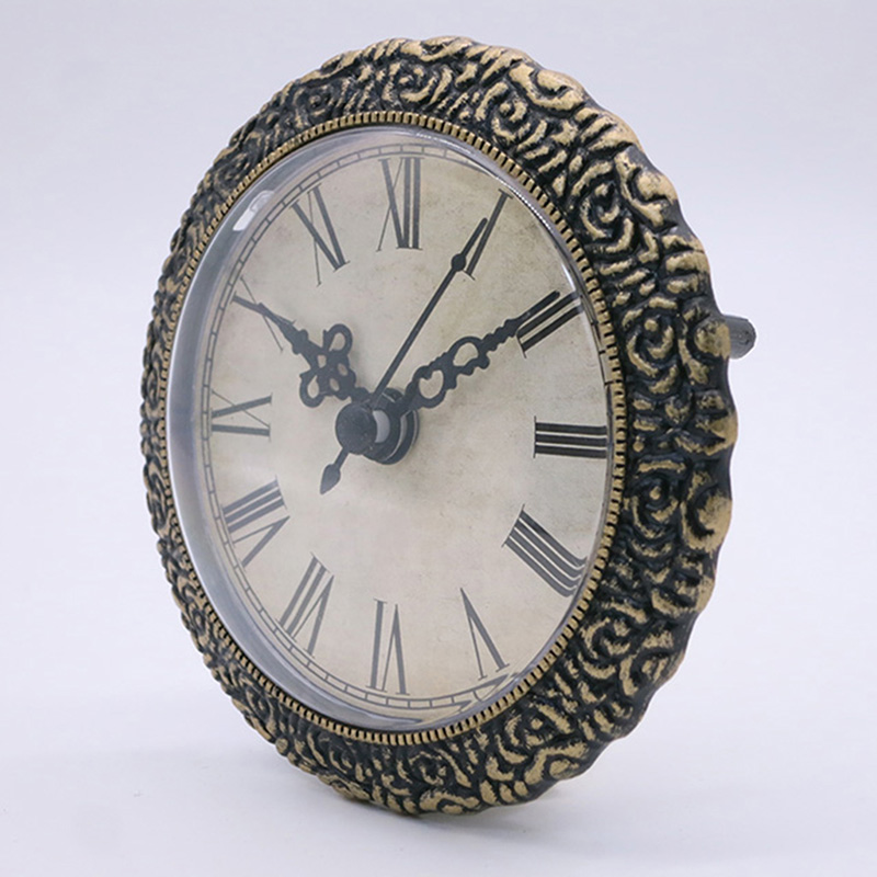 Эмуляция старых черных подвесных часов диаметром 95 мм