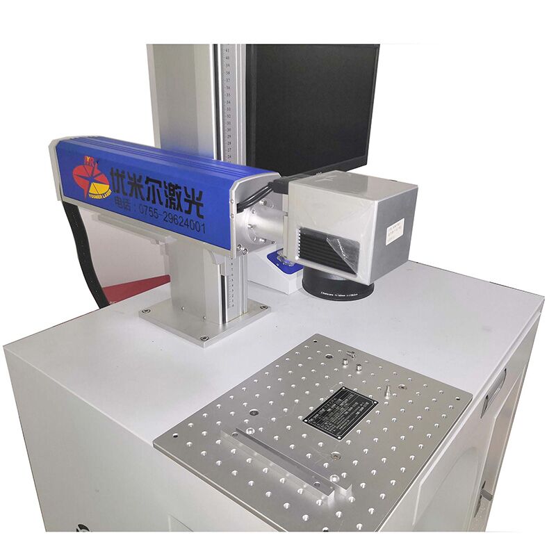 Высокое качество 20 Вт / 30 Вт / 50 Вт белый IPG raycus волоконная лазерная маркировочная машина для металлических ювелирных изделий логотип гравер производитель оборудования