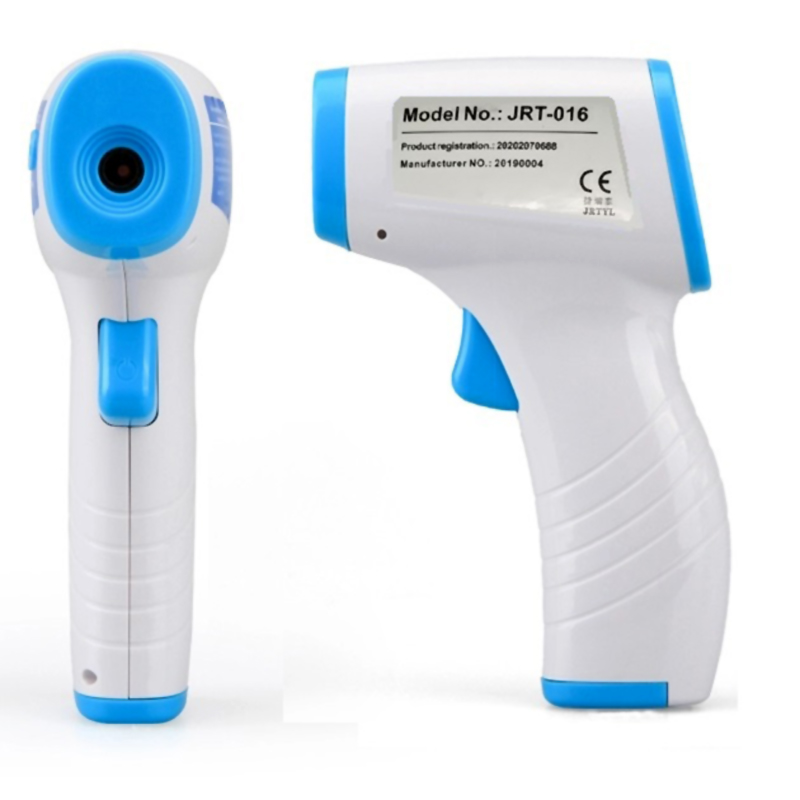 Цифровой медицинский термометр для лба Infared Non-connect Пистолет для взрослых, для детей, для лечения лихорадки, с CE / FDA / FCC