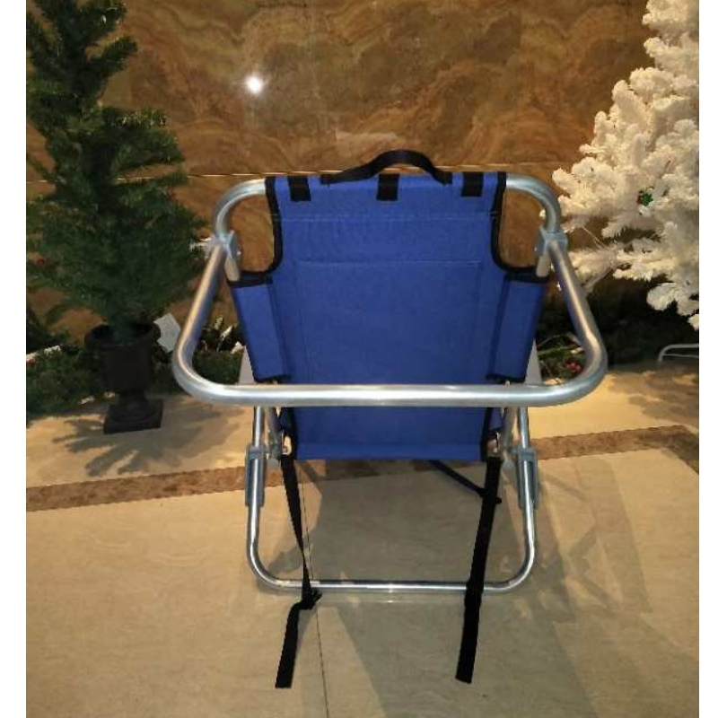 Открытый складной стальной рюкзак портативный складной стул для кемпинга на пляже