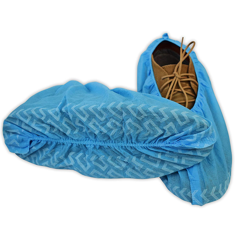 Нескользящие одноразовые бахилы