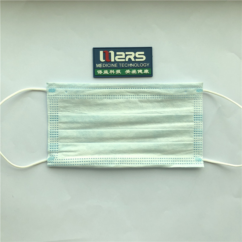 Оптовая фабрика 3ply нетканые одноразовые медицинские маски для лица с ушной петлей