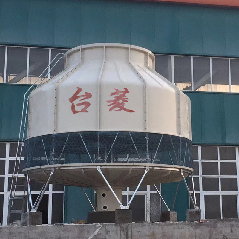 Водяная градирня для оборудования центрального воздушного охлаждения стеклянной противоточной градирни