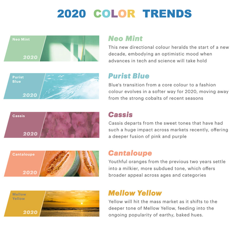 2020 Color Trends