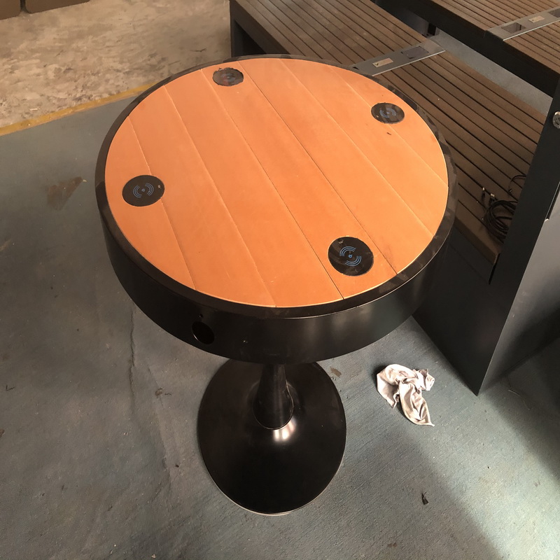 4шт беспроводное зарядное устройство 2шт USB зарядное устройство Smart Wifi Table