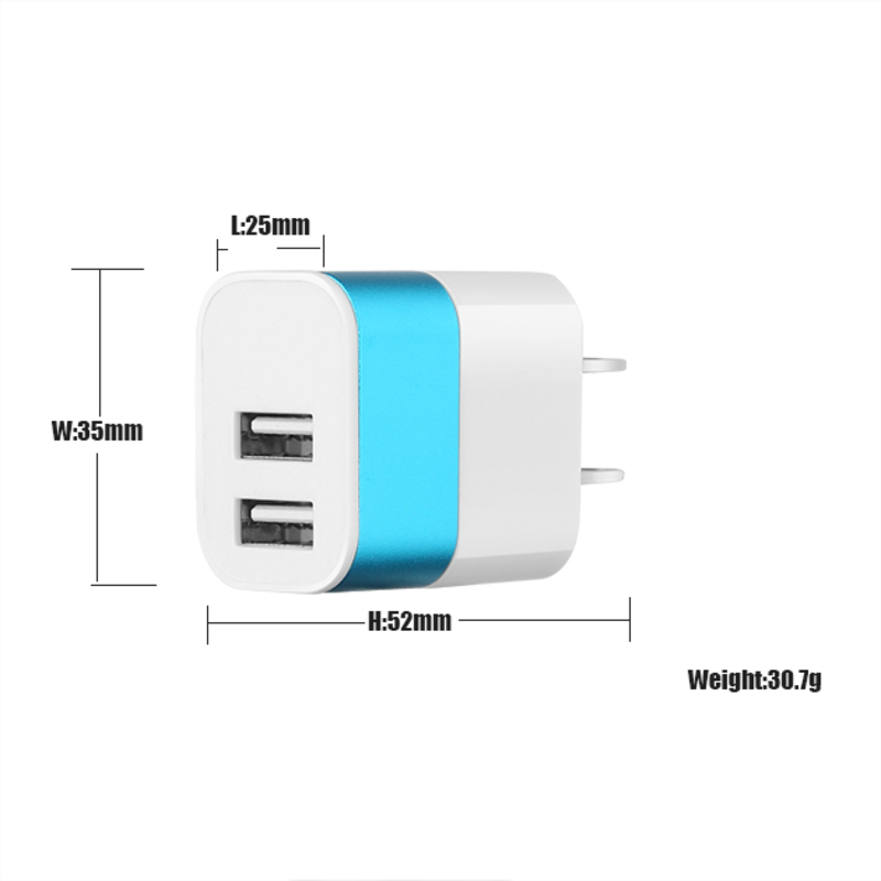 отпускная цена FCC быстрая зарядная поездка 2 порт usb оригинальный портативный зарядник iphone 5 6 7 8 x быстрый мобильный зарядник