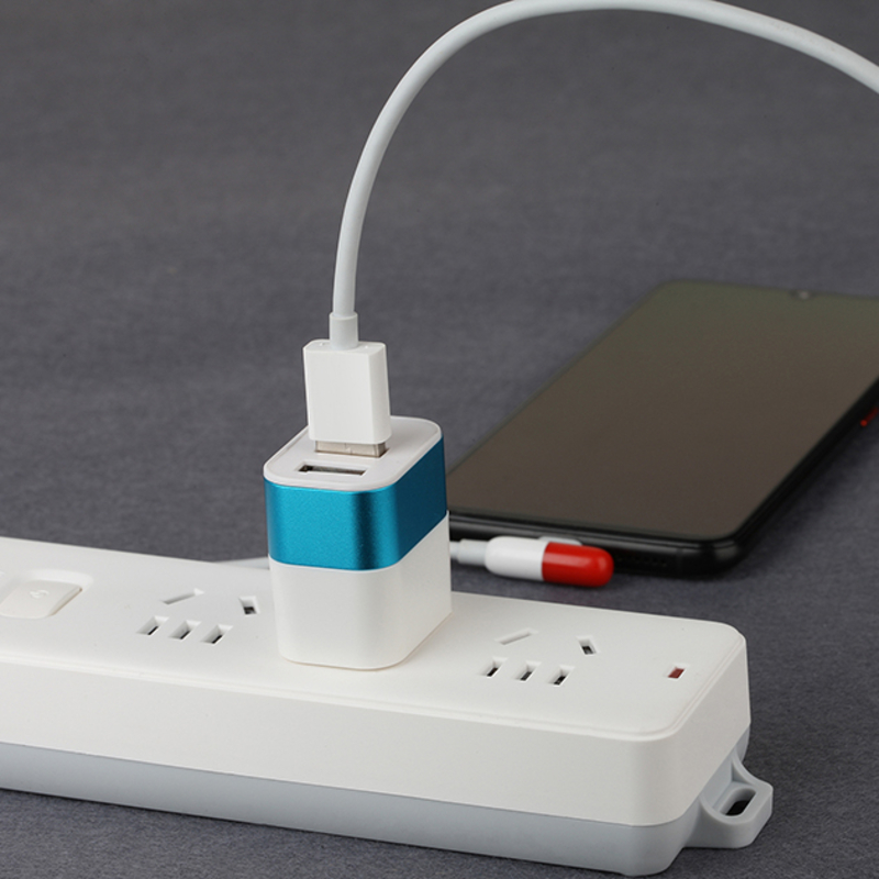 отпускная цена FCC быстрая зарядная поездка 2 порт usb оригинальный портативный зарядник iphone 5 6 7 8 x быстрый мобильный зарядник