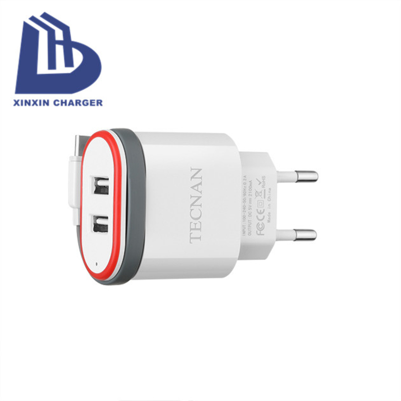 Логотип OEM Новейшие мобильные аксессуары Super Fast Quick ЕС Plug 5V USB зарядное устройство для телефона Android мульти зарядное устройство USB Wall Charger