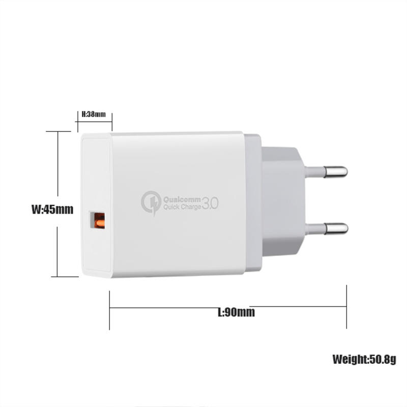 Быстрое зарядное устройство UK Plug USB зарядное устройство для iPhone UK Plug QC3.0 USB зарядное устройство