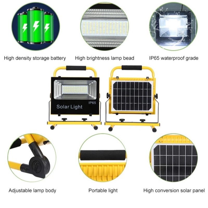 новый алюминиевый водонепроницаемый ip65 портативный SMD 50w 100w