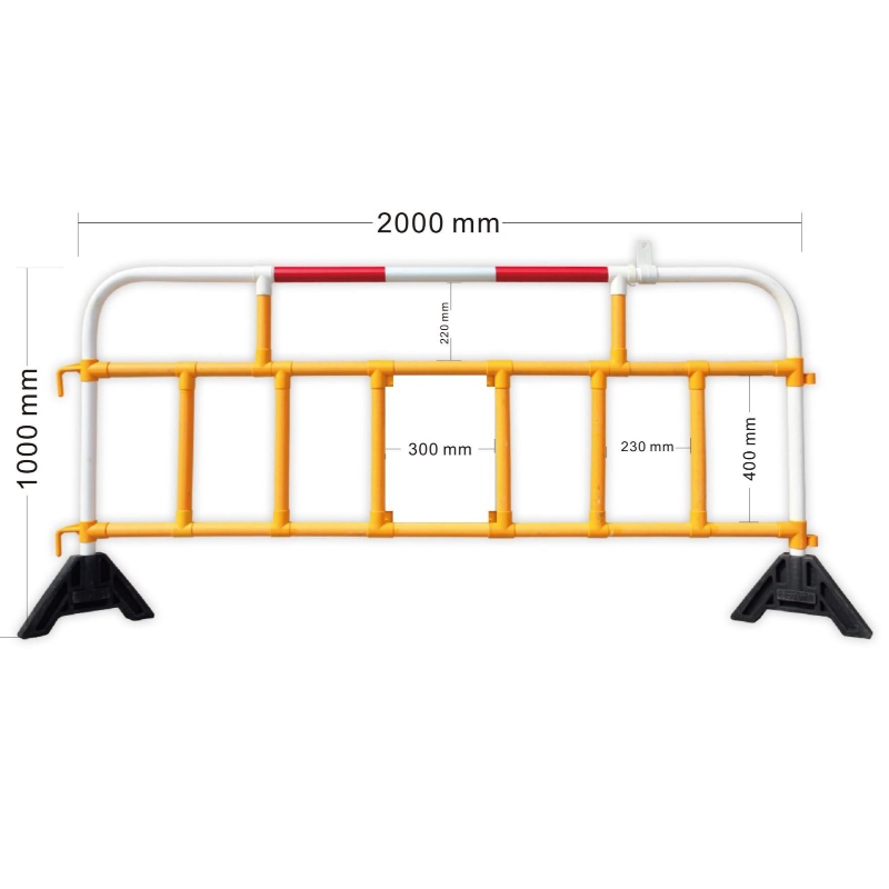 Barrera de tráfico Valla de control de множеств Barrera SEPARADOR DE CARRETERA APILABLE